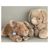 GUND HAMLET PIGALETTO PLUSH PIGS VINTAGE W TAGS