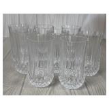 CRYSTAL TUMBLERS SET OF 8