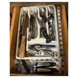 FLATWARE W ORGANIZER & CAN OPENER