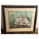 CHARLES FRACE SIGNED LTD ED FRAMED HIDEAWAY