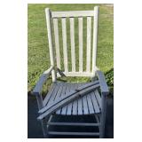WOOD ROCKING CHAIR ROCKERS BROKEN