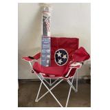 STATE OF TN FLAG QUAD CHAIR & FLAG POLE