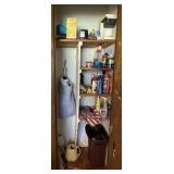 CONTENTS OF BROOM CLOSET