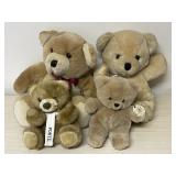 PLUSH TEDDY BEARS DAKIN FORTE VINTAGE