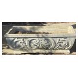 CONCRETE RECTANGLE GARDEN PLANTER
