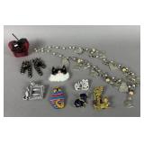 CAT LOVERS VINTAGE FASHION JEWELRY DANECRAFT