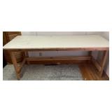 CRAFT SEWING WORK TABLE 76' X 28' X 33'