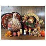 FALL HARVEST & THANKSGIVING DECOR VINTAGE CANDLES