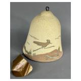 STUDIO ART POTTERY ARIZONA ROAD RUNNER BELL