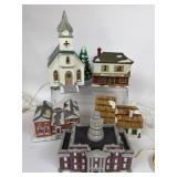 DEPT 56 DICKENS COLLECTIBLES & NORMAN ROCKWELL