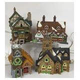 DEPT 56 DICKENS VILLLAGE SERIES LIGHTED VILLAGE