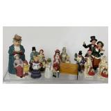 CERAMIC CHRISTMAS FIGURINES RUSS BERRIE &  MORE