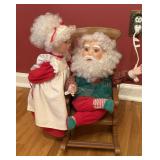 VINTAGE SANTA'S BEST ANIMATED CHRISTMAS SET