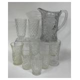 GLASS PITCHER & BEVERAGEWARE