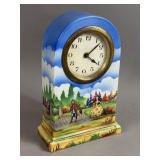 NHP ENGLAND CERAMIC MANTEL CLOCK