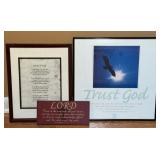 FAITH INSPIRED CHRISTIAN WALL DECOR ART