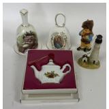 CHRISTMAS ORNAMENTS & BELLS ROYAL ALBERT  LEFTON