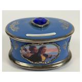 VINTAGE TITANIC HEIRLOOM PORCELAIN MUSIC BOX
