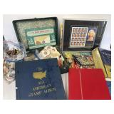 VINTAGE POSTAGE STAMP COLLECTION