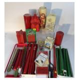 VINTAGE CANDLES AVON WAX POMANDER NATIVITY
