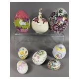 COLLECTIBLE EGGS LEFTON LENOX NORITAKE