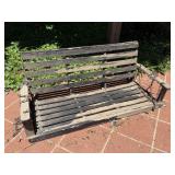 WOOD PORCH SWING