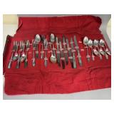 SIMEON L & GEORGE H ROGERS ONEIDA SILVER PLATE FLT