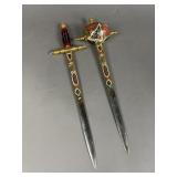 MINI SWORD SET MADE IN SPAIN