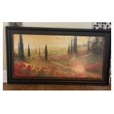 FRAMED PRINT TOSCANO PANEL I ART FRONCKOWIAK