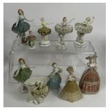 VINTAGE DRESDEN FIGURINES JAPAN & OCCUPIED JAPAN