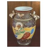 JAPANESE SUMIDA STYLE MORIAGE VASE 10'
