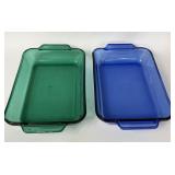 ANCHOR OVENWARE 2 QT GLASS BAKING DISHES