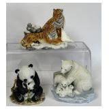 HOMCO PORCELAIN FIGURINES ENDANGERED SPECIES