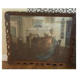 VINTAGE FRAMED PRINT MOMENT MUSICALE STUBER PEARSN