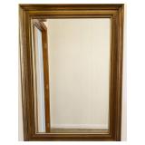 FRAMED WALL MIRROR 30'X42'
