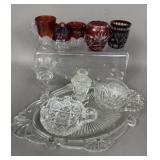 VINTAGE CRYSTAL & GLASSWARE KRYS TOL