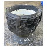 CONCRETE URN STYLE PATIO PLANTER - HEAVY!