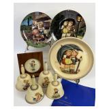 MI HUMMEL COLLECTIBLE PLATES & BELLS BY GOEBEL