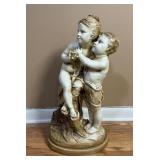 VINTAGE MARWAL CLASSICAL PUTTI CHILDREN SCULPTURE