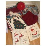 CHRISTMAS THROW BLANKETS PILLOW & PILLOW COVERS