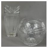 MARQUIS BY WATERFORD CRYSTAL VASE & BOWL