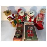 VINTAGE ANIMATED CHRISTMAS COLLECTIBLES