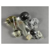 VINTAGE GLASS BOTTLE STOPPERS