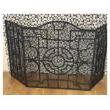 METAL FIREPLACE SCREEN