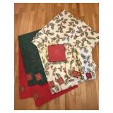 LENOX CHRISTMAS LINENS NAPKINS PLACEMATS