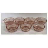 ANCHOR HOCKING QUEEN MARY PINK DEPRESSION GLASS