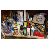 ASSORTED CLEANING & HARDWARE