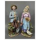 VINTAGE HOMCO CERAMIC FIGURINES
