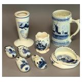 VINTAGE DELFTS HOLLAND POTTERY COLLECTIBLES