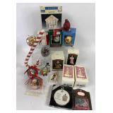 CHRISTMAS ORNAMENTS CHARLIE BROWN HALLMARK BARBIE